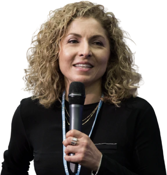 a picture of flight engineer Anousheh Ansari