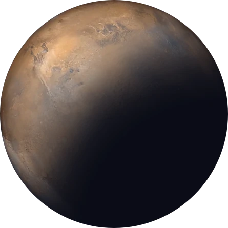 a picture of mars